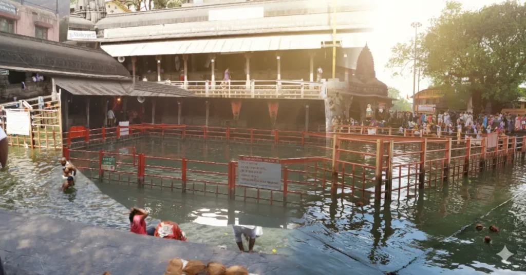 Kushavarta Kund in Trimbakeshwar, the sacred origin of Godavari River for Kumbh Mela 2027 Kushavarta Kund in Trimbakeshwar, the sacred origin of Godavari River for Kumbh Mela 2027